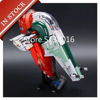 

Star Wars UCS Slave I 05037 The Empire Strikes Back Building Blocks 2067pcs Bricks Compatible Star series Wars In Stock 75060