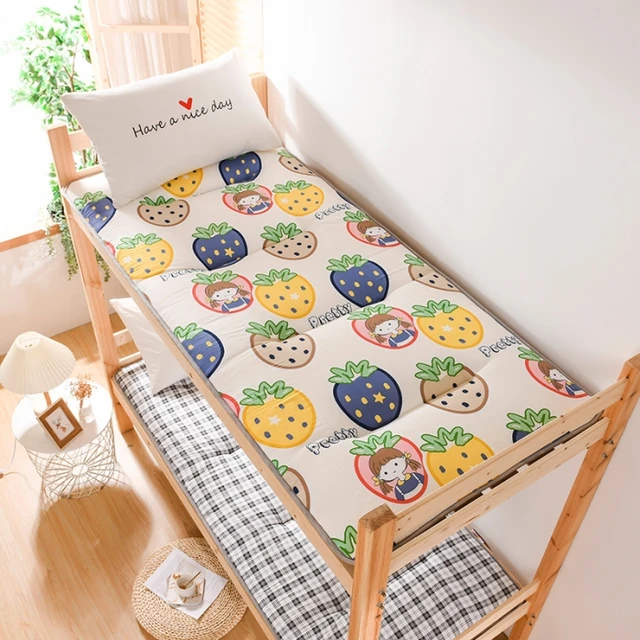 Foldable Tatami Mattresses High Quality Floor Mats Single Double Non-slip Sleeping Mattress Soft Comfortable Mattress King Queen Bing fen cao mei