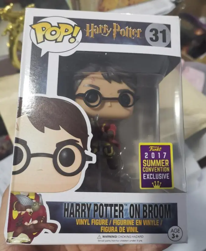Funko Pop Movie Magic Гарри Поттер Гермиона Рон Добби Луна Moody Bellatrix Дамблдор 10 см Виниловая кукла Фигурка модель игрушки