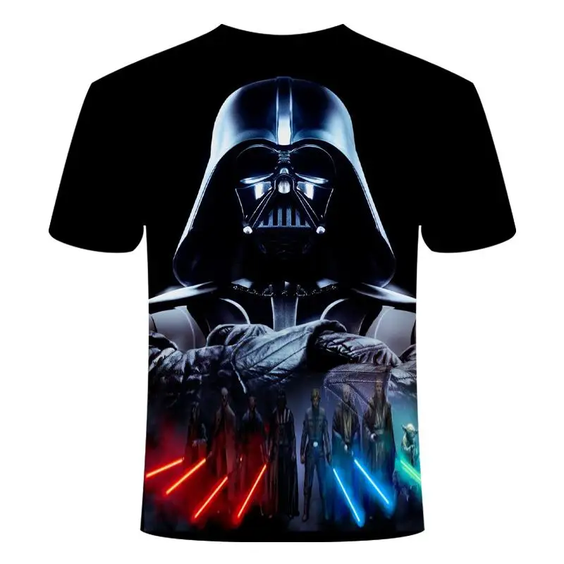 YA11, новинка, Camisetas Hombre, новинка, Звездные войны, Мужская футболка, 3D принт, футболка, круглый вырез, короткий рукав, Мужская забавная футболка