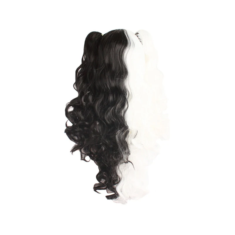 Monokuma Cosplay Wig Danganronpa Woman's Cosplay Costume Kuma Jacket Skirt Suit Halloween Girl Anime Costume0 (9)