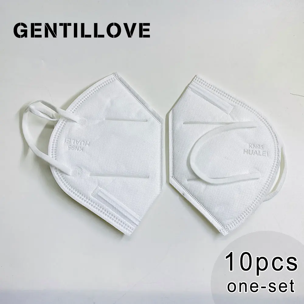 

10pcs Safety Protective Mask 5 Layers Mask Bacteria proof Anti Infection Masks Particulate Mouth Respirator Anti PM2.5