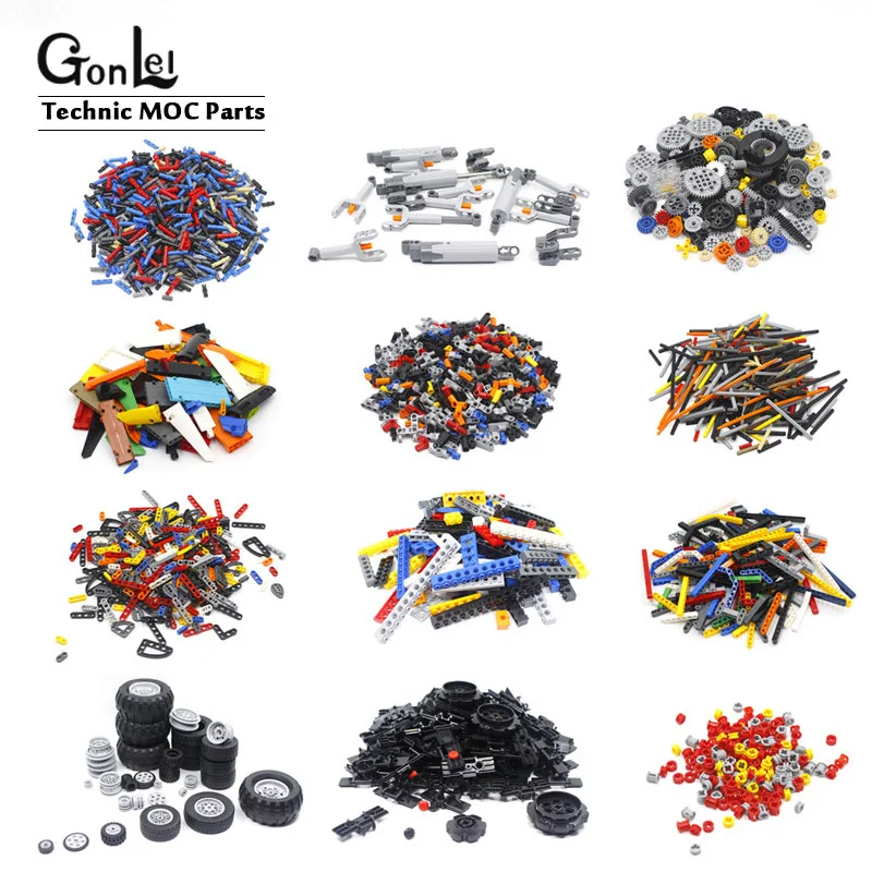Technic Gear рулевые колеса без штифтов коннинговый штифт ось цепь панель звенья цепи