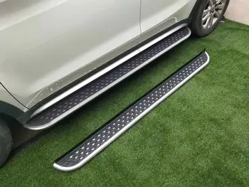 

2 Pieces Fit for VW- Volkswagen- Atlas Cross Sport 2020 2021 Door Fixed Running Board Side Step Pedals Nerf Bar Protector
