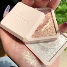 Makeup Cosmetic Highlighter-Shadow Shimmer-Powder Face-Bronzer High-Gloss Facial Newdouble-Layer