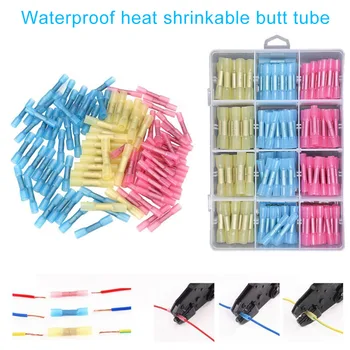 

200PCS Heat Shrink Wire Connector Kit Waterproof Marine Automotive Terminals Set TP899