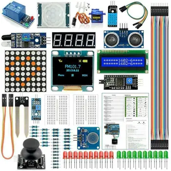 

For Duino Kit Uno R3 Nano V3.0 2560 Nano Kit Module Sensor With 0.96 Inch Oled Kit Lcd Display Accessories