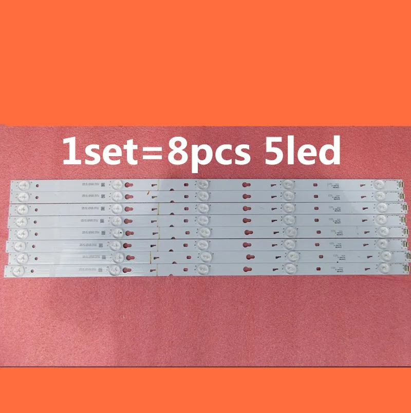 5set=40pcs 57CM 5 LEDs New Original for TCL 55&quot TV LED Strip T0T-32F3800A YHF-4C-LB3205-YHEX1 YHA-4C-LB3205-YHEX1 040815-RG7XFW | Лампы и
