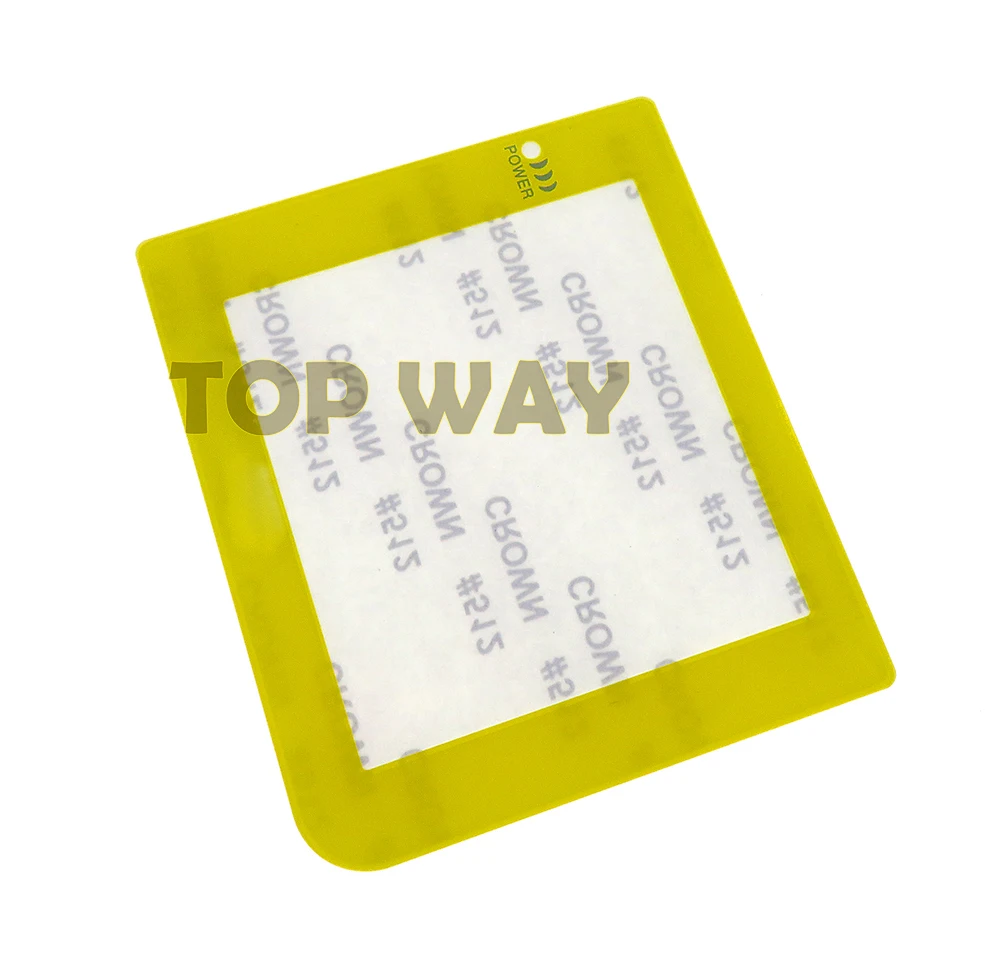 2 шт. цветные запасные пластиковые фотообои с логотипом для Gameboy Pocket GBP|lens replacement|lens