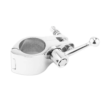 

1Pcs Stainless Steel 22mm Bimini Top Jaw-Like Slide Hinged Awning Hardware Fitting Marine Boat Awning Clamp