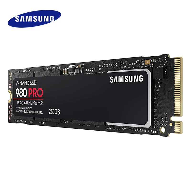 Внутренний твердотельный накопитель Samsung M.2 SSD 980 PRO 250G NVMe 2280 500 Гб TLC PCIe 3 0x4 1 для