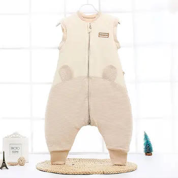 

Kids Sleeping Bag Baby Carriage Sack For Newborn Baby Muslin Children Bed Play Split Leg Spring Anti Tipi Sleepsacks Sleep Gown