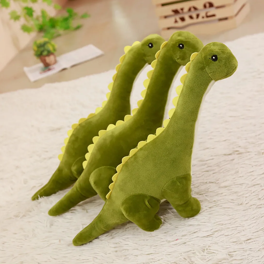 stuffed long neck dinosaur
