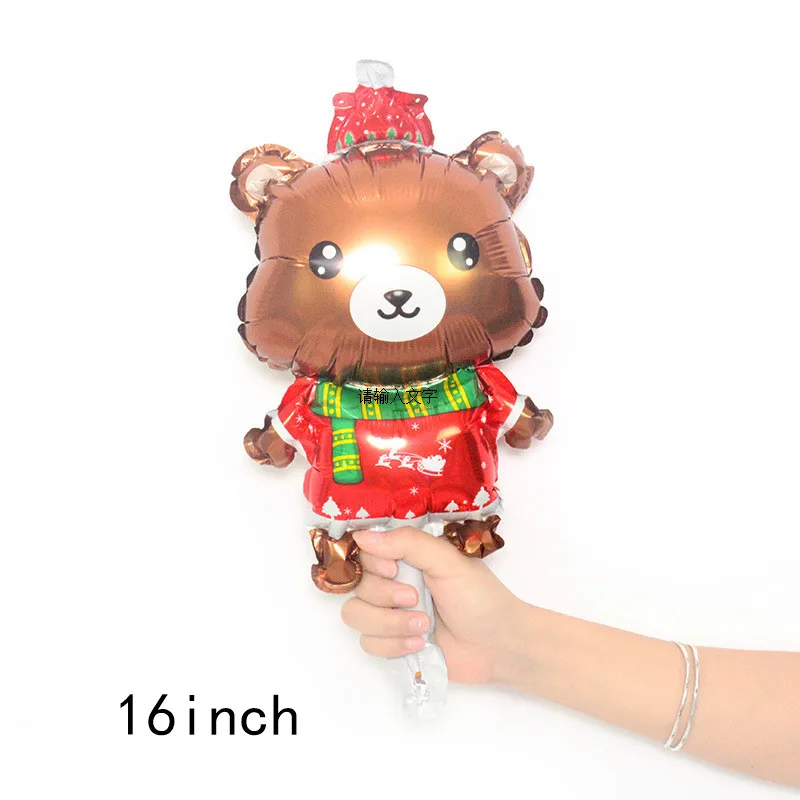 Merry Christmas party hotel mall Christmas birthday party celebration decoration Christmas balloon set balloon - Цвет: 08
