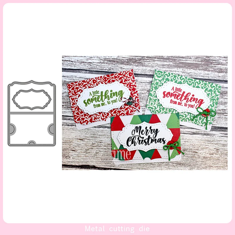 

Christmas Greeting card Metal Cutting Dies for DIY Scrapbooking Photo Album Decorative Embossing Paper Card Crafts Die Cut 2019