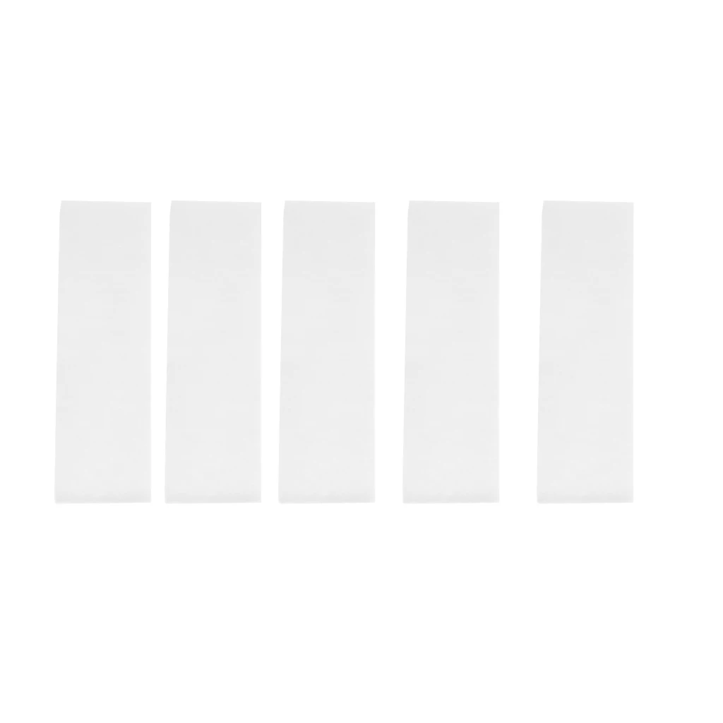 6Pcs Bio Sponge Filter Media Pad Foam for Aquarium Fish Pond Reef Canister Tank 39x12cm  ( White )