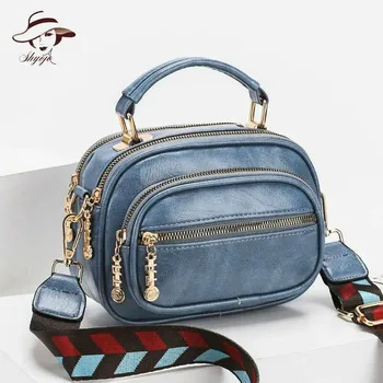 

High Quality Leather Shoulder Bags for Women 2020 Vintage Purses Female Messenger Tote Travel Brand Designer Crossbody Clutches