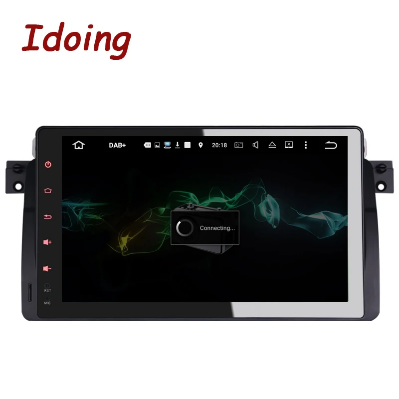 Idoing 2GB + 16G Руль 1Din Android для BMW E46/320/325 автомобильный DVD мультимедийный плеер
