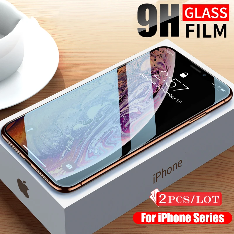 2 шт для Apple iPhone XS Max 20D Защитное стекло 11 Pro X XR aiPhone защита экрана закаленное |