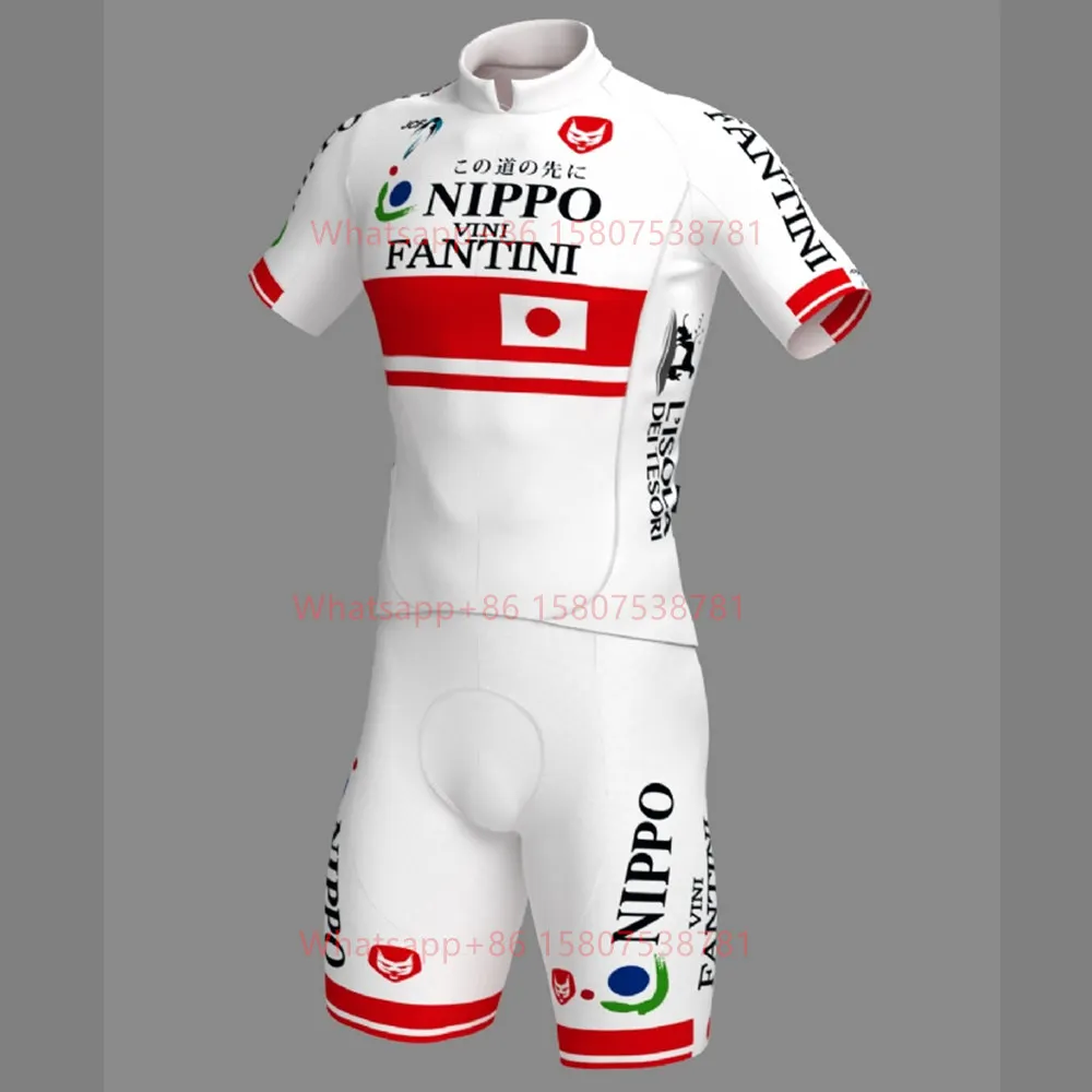 2019 Nippo ViniFantini Велоспорт Джерси pro команда мужчины летние комплекты полтини ciclismo
