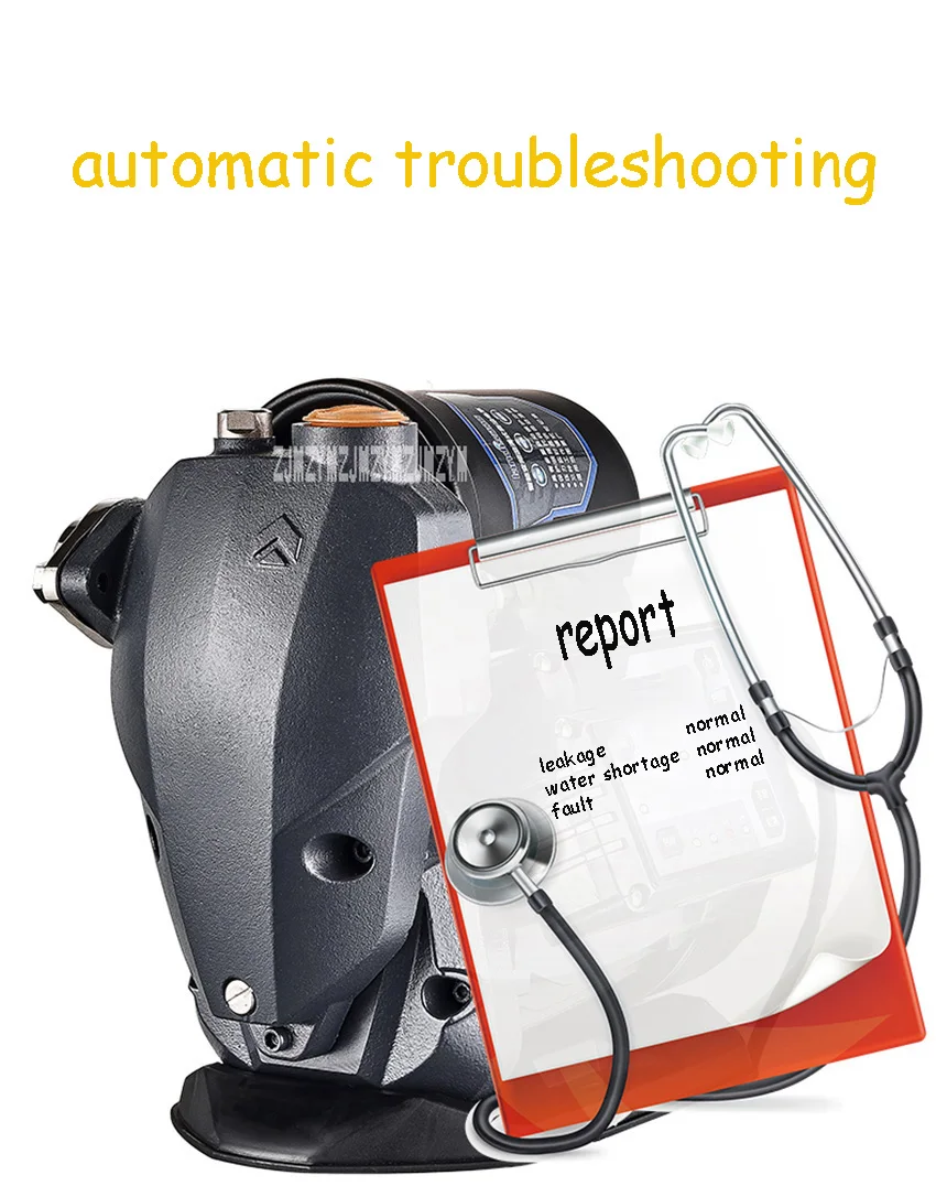 FUJ-WZB380 Frequency Conversion Automatic Pressure Regulating Household Self Priming Booster Pump Water Well Pump 220V/50HZ