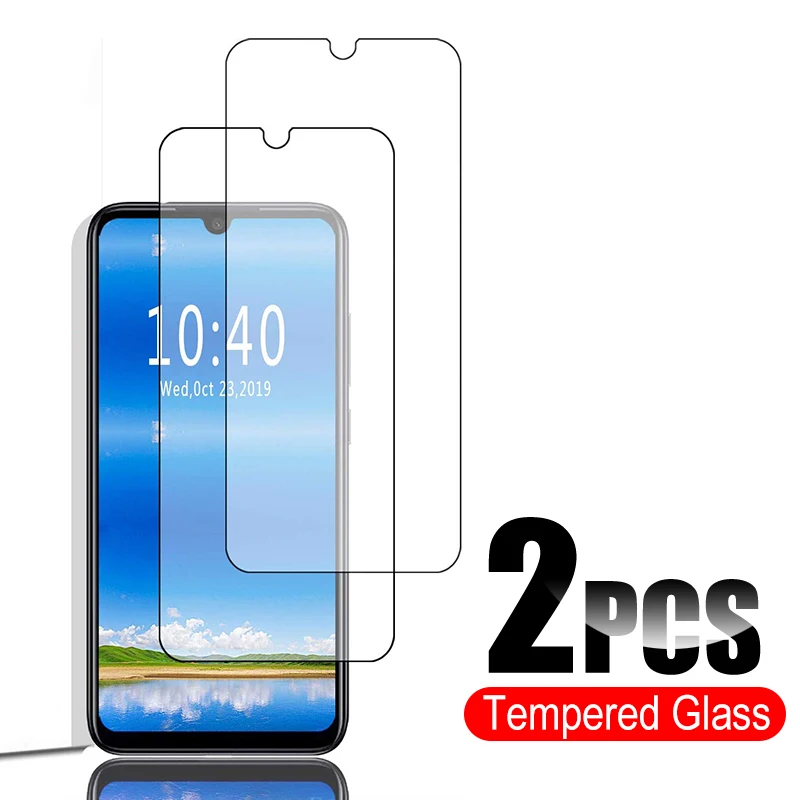 

2 Pieces Protective Glass For Xiaomi Redmi 8 7 6 5 Plus 6A 7A 8A Note 8 7 6 5 Pro Tempered Glass Screen Protector Glass Film
