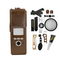 New Brown Walkie Talkie Limited Keyboard Housing Case Cover For Motorola XTS5000 Model 2 Radio-VBLL