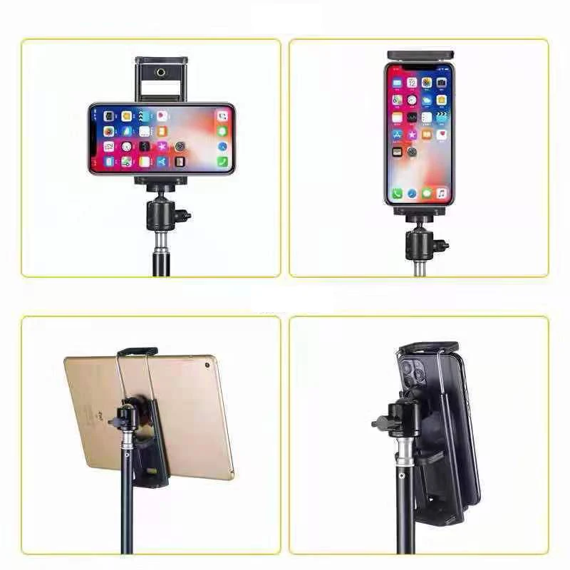 160cm Tripod for Tablet Phone Tripode Tablet Tripod Stand for Ipad Mini Pro Samsung Tab S6 S7 S8 Xiaomi Pad 5 Lenovo Tab P11 tablet stand for bed