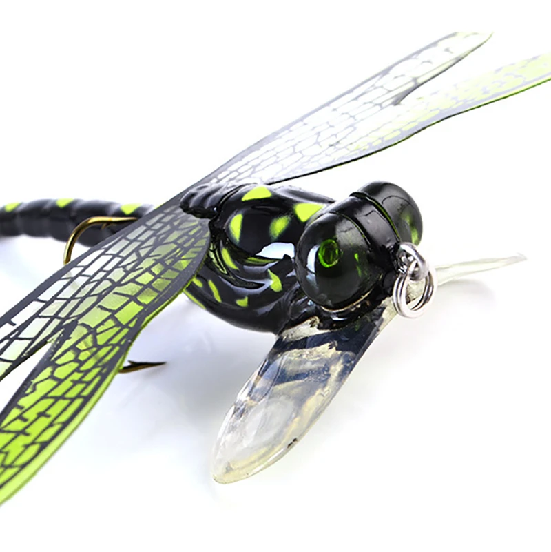 Topwater Dragonfly Dry Flies Insect Fly Fishing Lure 6G 7.5CM Trout