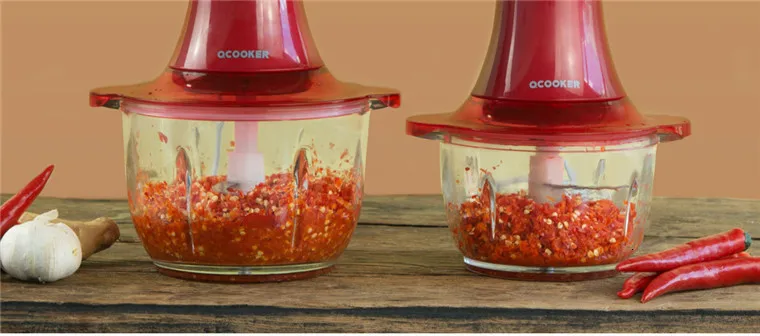 XIAOMI MIJIA QCOOKER электрическая мясорубка для дома Бытовая Кухня маленькая безопасная мясорубка резак эффективная шинковка