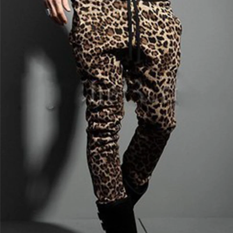 plus size, estampa de leopardo, slim fit, calças casuais