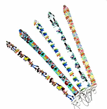 

Toy Story 4 Buzz Lightyear Woody Forky Lanyard Mobile Phone Lanyard Keychain Key Chains Anime Toys Birthday Chrismas Gifts
