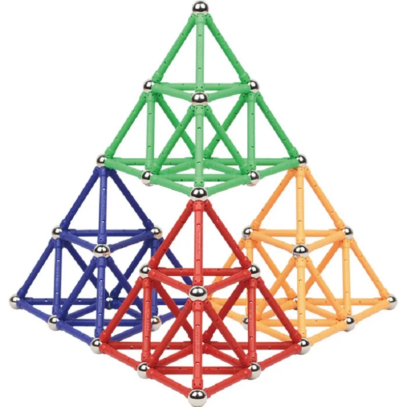 Интересные магнитные дизайнерские магнитные палочки шарики бар бусины Развивающие DIY Строительные наборы игрушечные наборы для детей интеллект