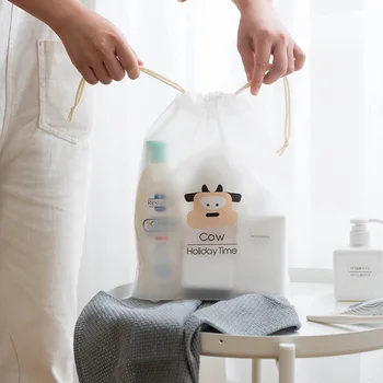 

Portable Storage Bags Travel Luggage Pocket Drawstring storage bag Waterproof For Clothes Underwear Sundries Shoes Home Organize