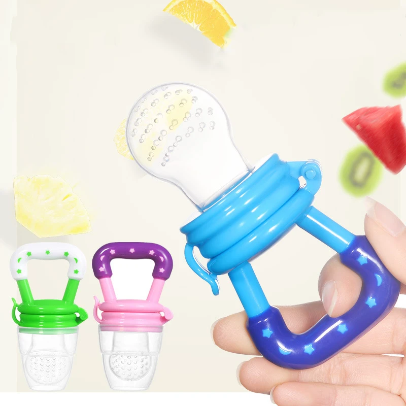 Pacifiers-Feeder Nipple-Teat Baby-Supplies Food Nibbler Fresh Safe Kids