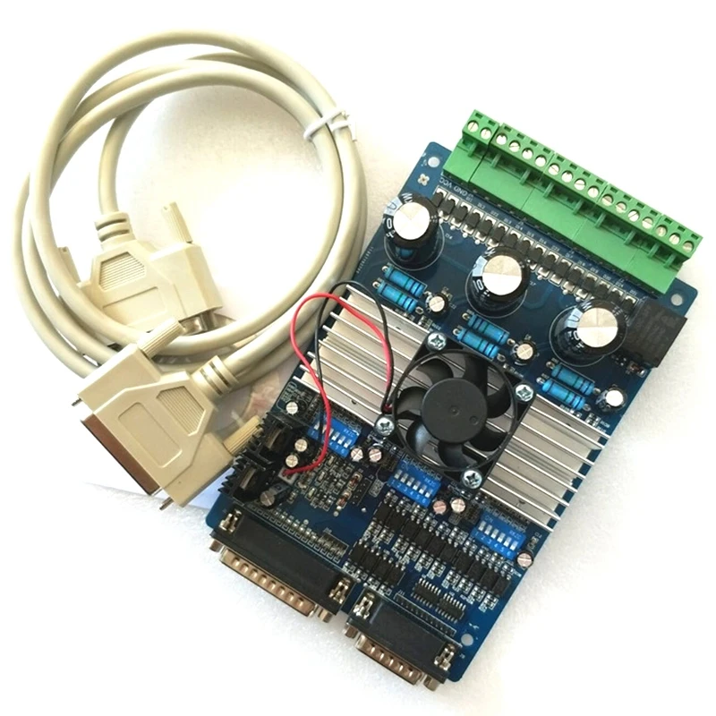 3 осевой Tb6560 плата контроллера шагового двигателя 3.5a Cnc привода постоянного тока
