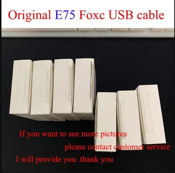 

100pcs/lot With New packaging 100% Genuine Original 1m/3ft E75 8IC Chip Data USB charging cable for Foxconn 876XXS