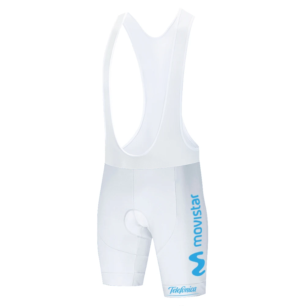 Movistar cycling shorts licra hombre gel pad 9D bicycle suit MTB uniform men's cycling clothing