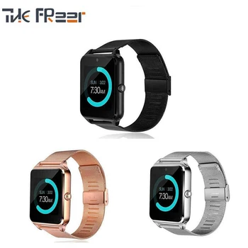 

Z60 Smart Watches Men Metal Strap Wrist Multifunction Fitness Tracker Men Smartwatch Support Android&IOS Bluetooth Wristwatch