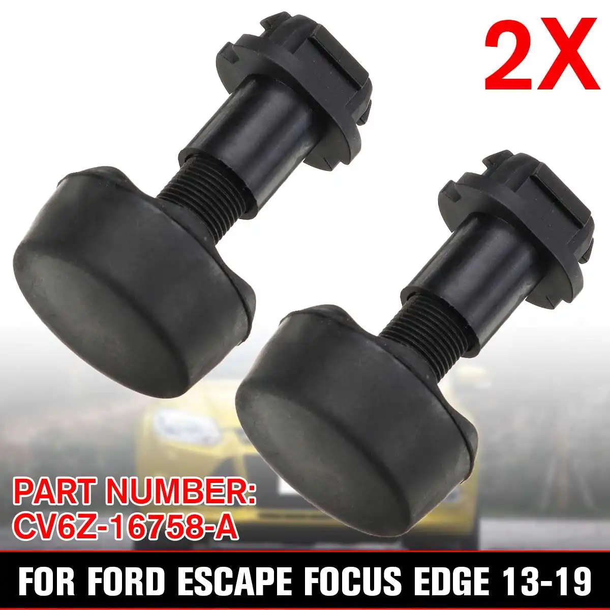 2 шт. капот стоп резиновая подушка бампер CV6Z16758A для Ford Escape Focus Edge 2013