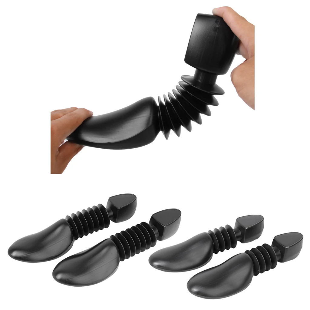 2 Pairs Unisex Plastic Adjustable Shoe Tree Shaper Stretcher Shoe