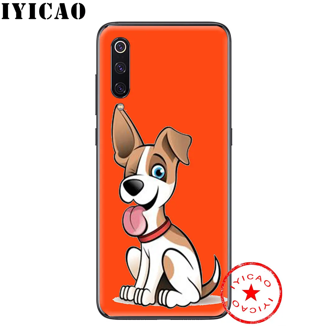 IYICAO с героями мультфильма Щенячий красный orange мягкий чехол для Xiaomi mi A3 A2 A1 8 Lite 9 Se