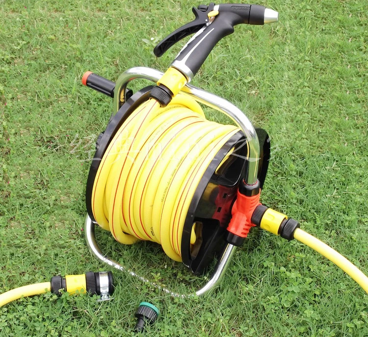 Garden Hoses Reel Garden Pipe Storage Cart Pipe Exclude Winding Tool