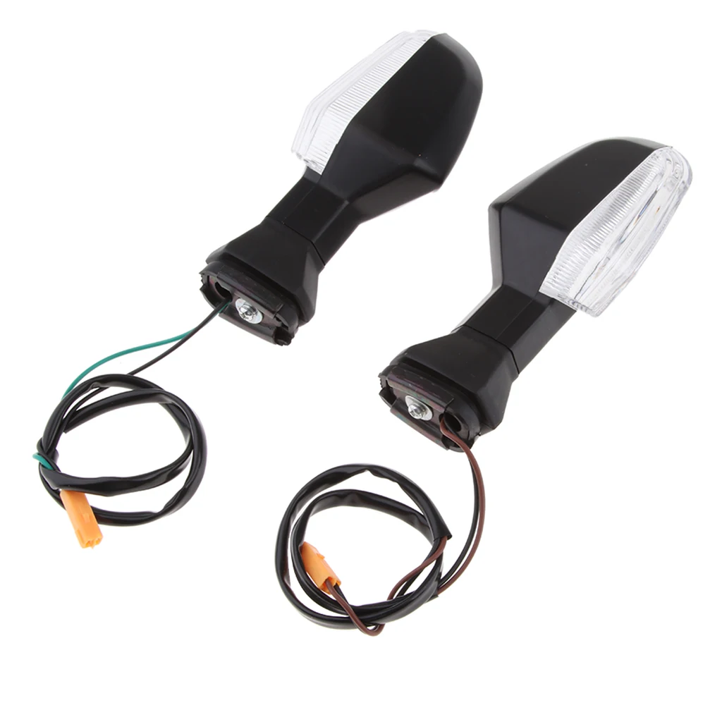 2 Pieces Motor LED Turn Signal Light Indicator Lamp for Kawasaki Ninja 300