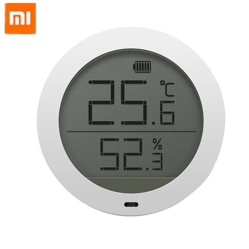 Xiaomi Mijia Bluetooth гигротермограф Высокочувствительный гигрометр термометр ЖК-экран магнитная наклейка низкое потребление