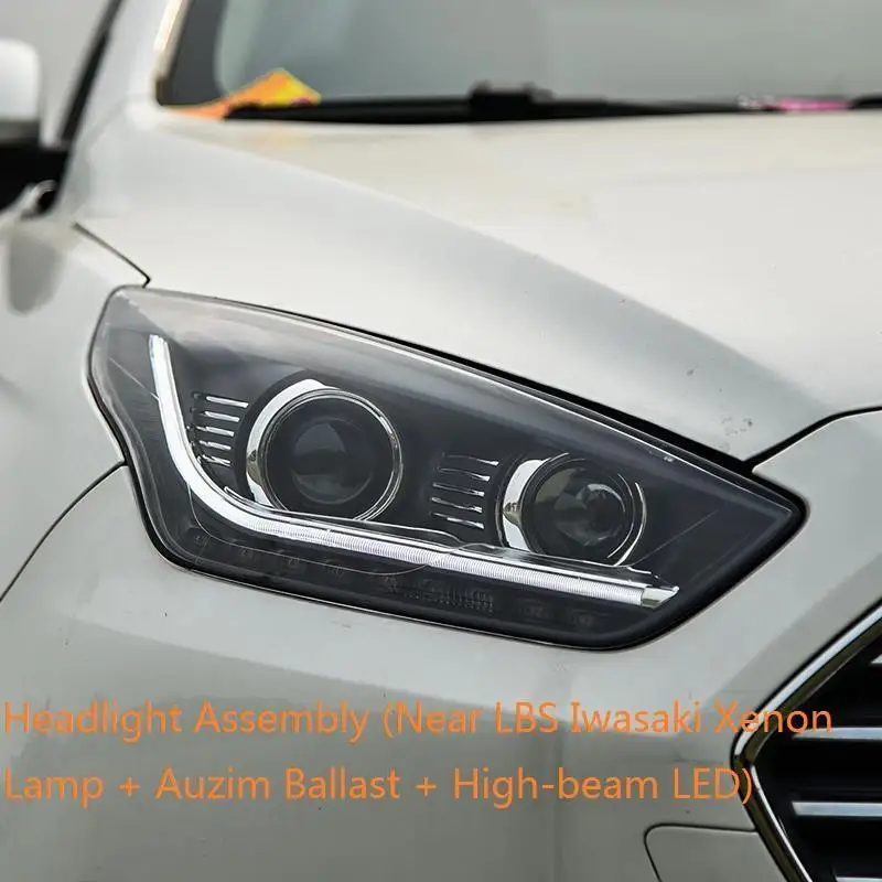 MODEL C Neblineros Luces Para Lamp Assessoires Cob запчасти авто светодиодные наружные фары автомобильные фары в сборе 17 18 для Ford Escort - Цвет: MODEL C