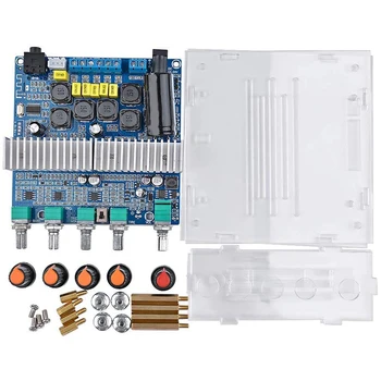 

DC12V-24V 2.1 Channel TPA3116 Subwoofer Amplifier Board High Power Bluetooth o Amplifier Board DIY (Bluetooth Amp with Case)