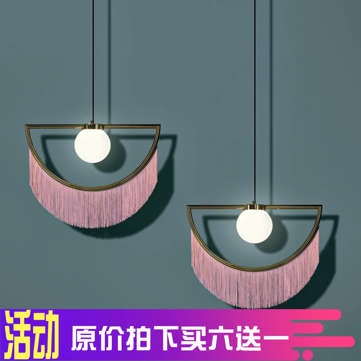 

Concise Originality Tassels A Chandelier A Living Room Sofa Side A Chandelier Arts Bedside Designer Model House A Chandelier