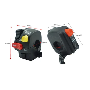 

7/8" 22mm Motorcycle Switches Motorbike Horn Button Turn Signal Refit multi-function switch refit tap handle assembly