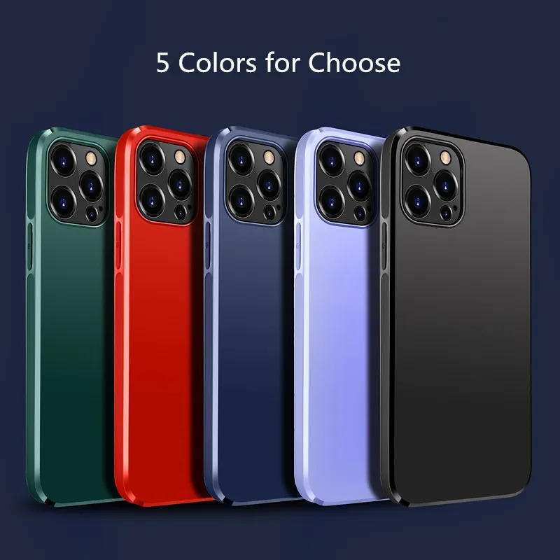 Invisible Car Mount Magnetic Phone Case For iPhone 12 Mini 11 Pro Max X XR XS Slim Back Cover Lightweight Business Luxury